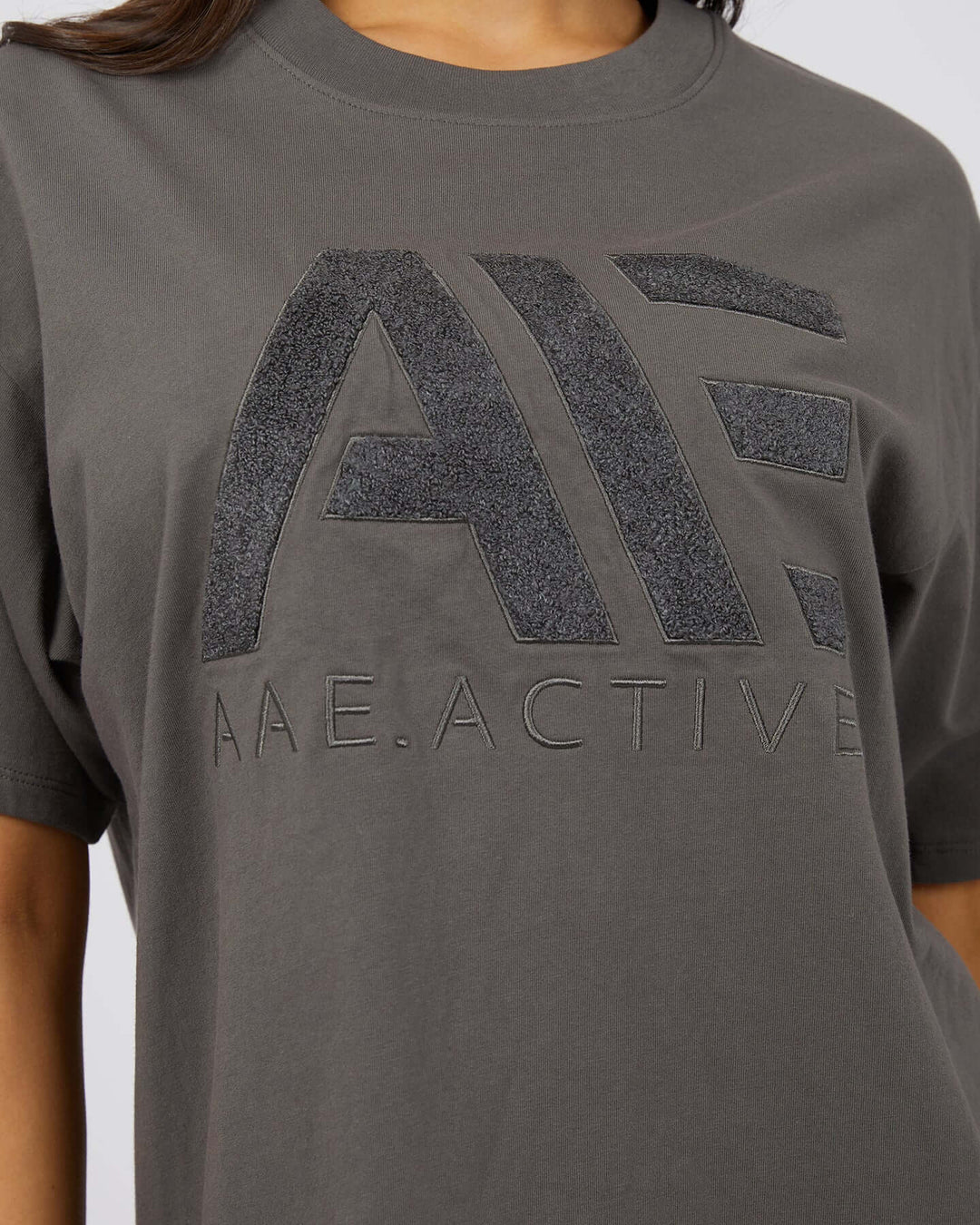 All About Eve - Base Active Tee Charcoal