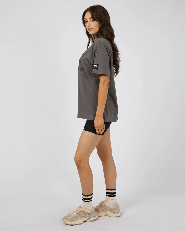 All About Eve - Base Active Tee Charcoal