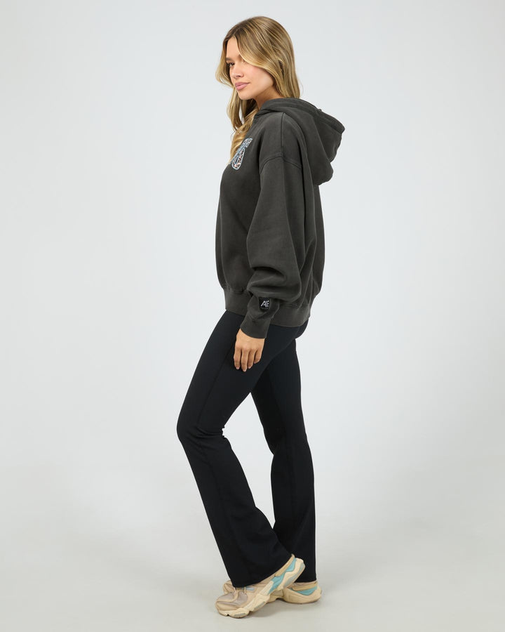 All About Eve - Eve Club House Box Hoodie Washed Black