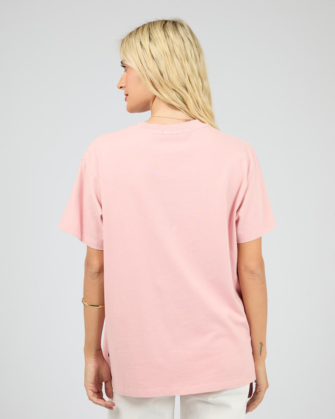 All About Eve - Wild Cherry Tee Pale Pink