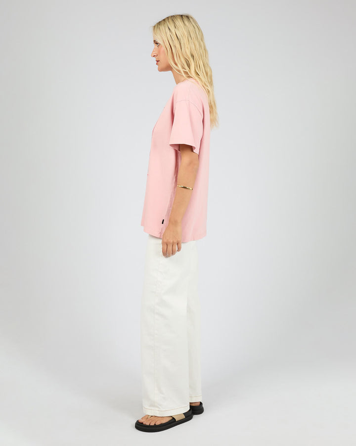 All About Eve - Wild Cherry Tee Pale Pink
