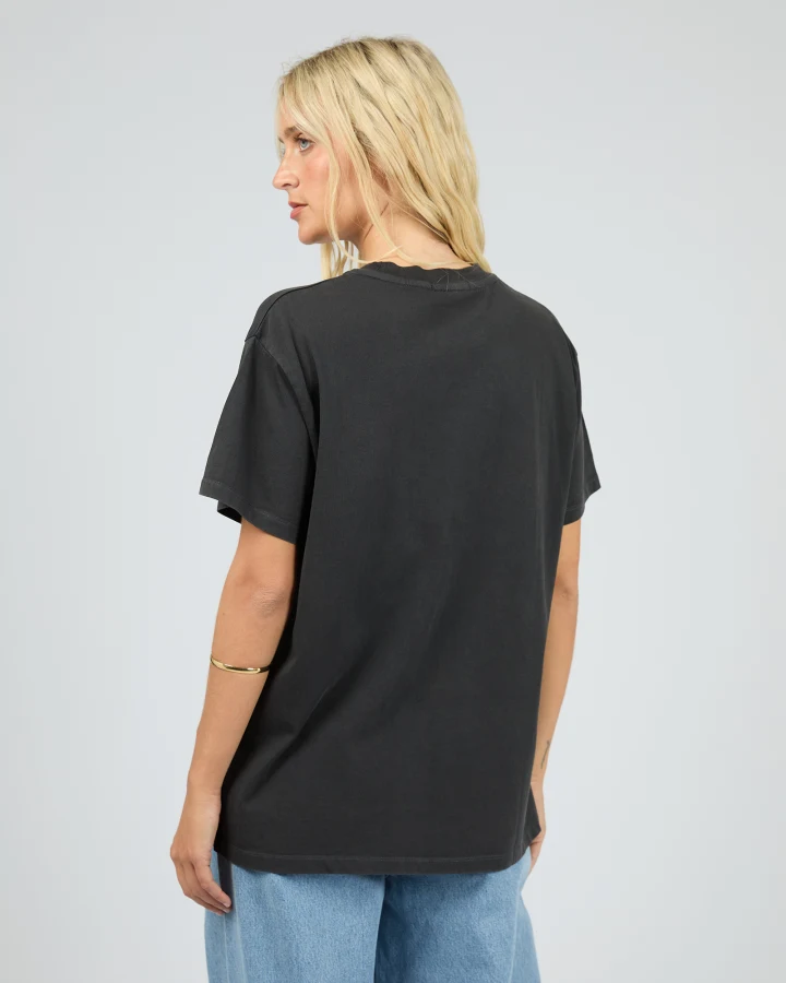 All About Eve - Wild Cherry Tee Washed Black