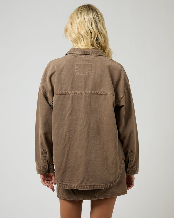 All About Eve - Dale Shacket Cocoa