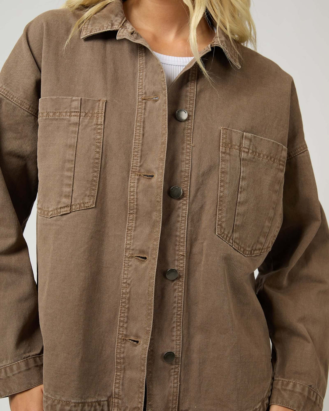 All About Eve - Dale Shacket Cocoa