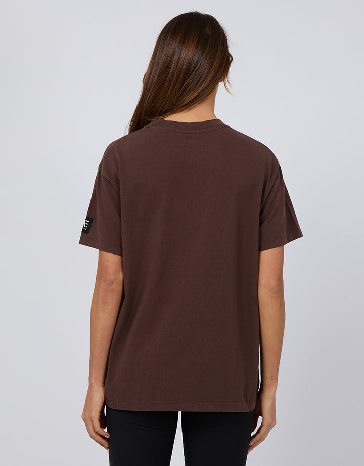 All About Eve - Elements Oversized Tee Brown
