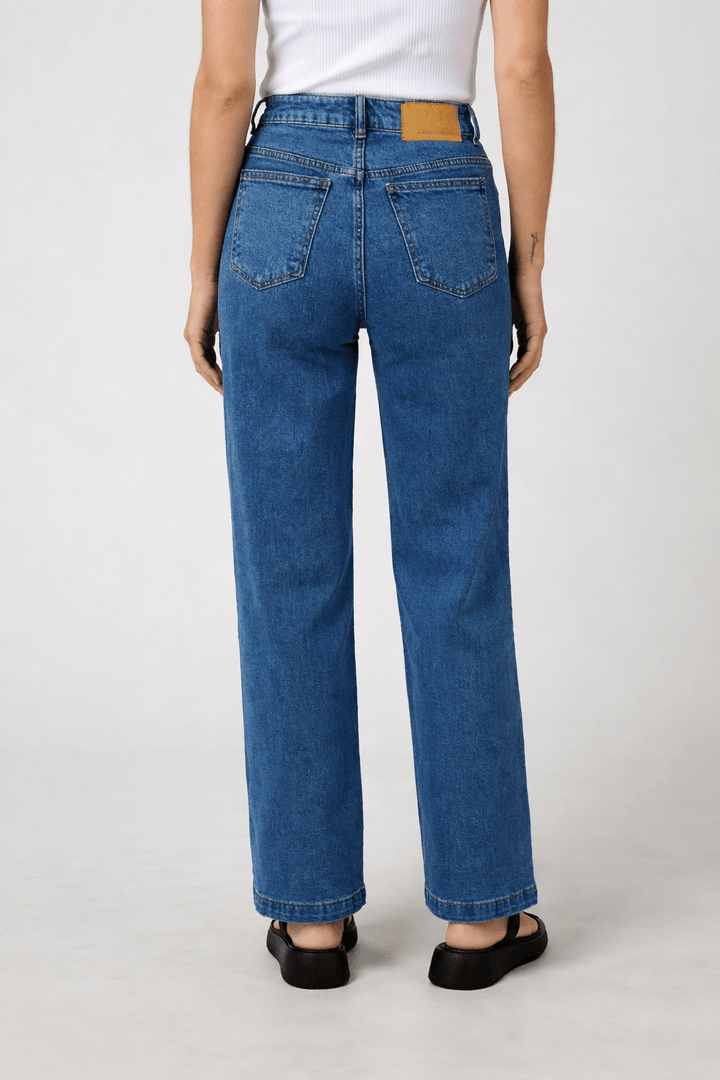 All About Eve - Jacqui Wide Leg Petite Denim Blue