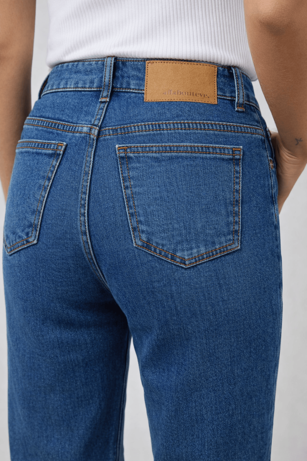All About Eve - Jacqui Wide Leg Petite Denim Blue