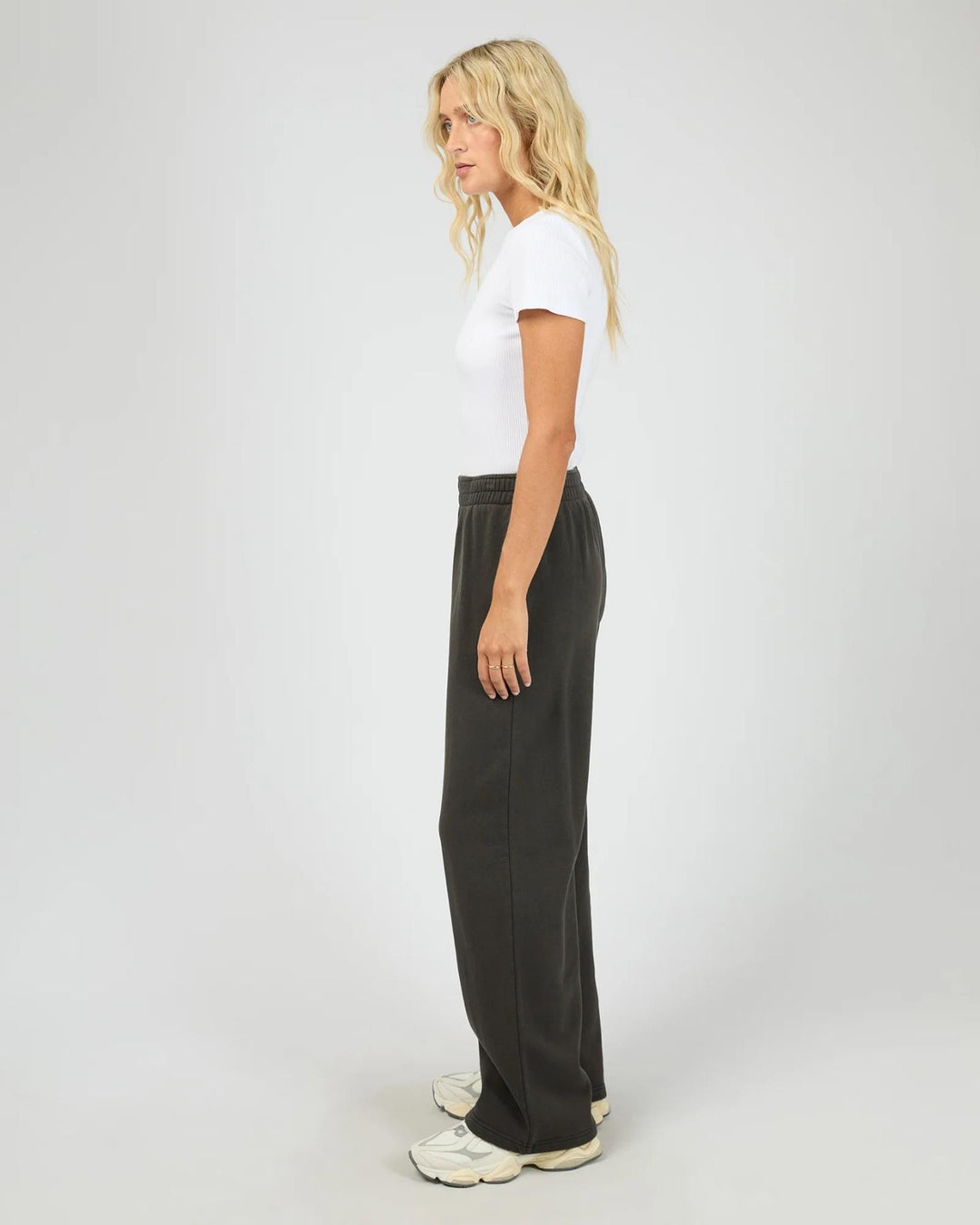 All About Eve - Limitless Track Pant Washed Black