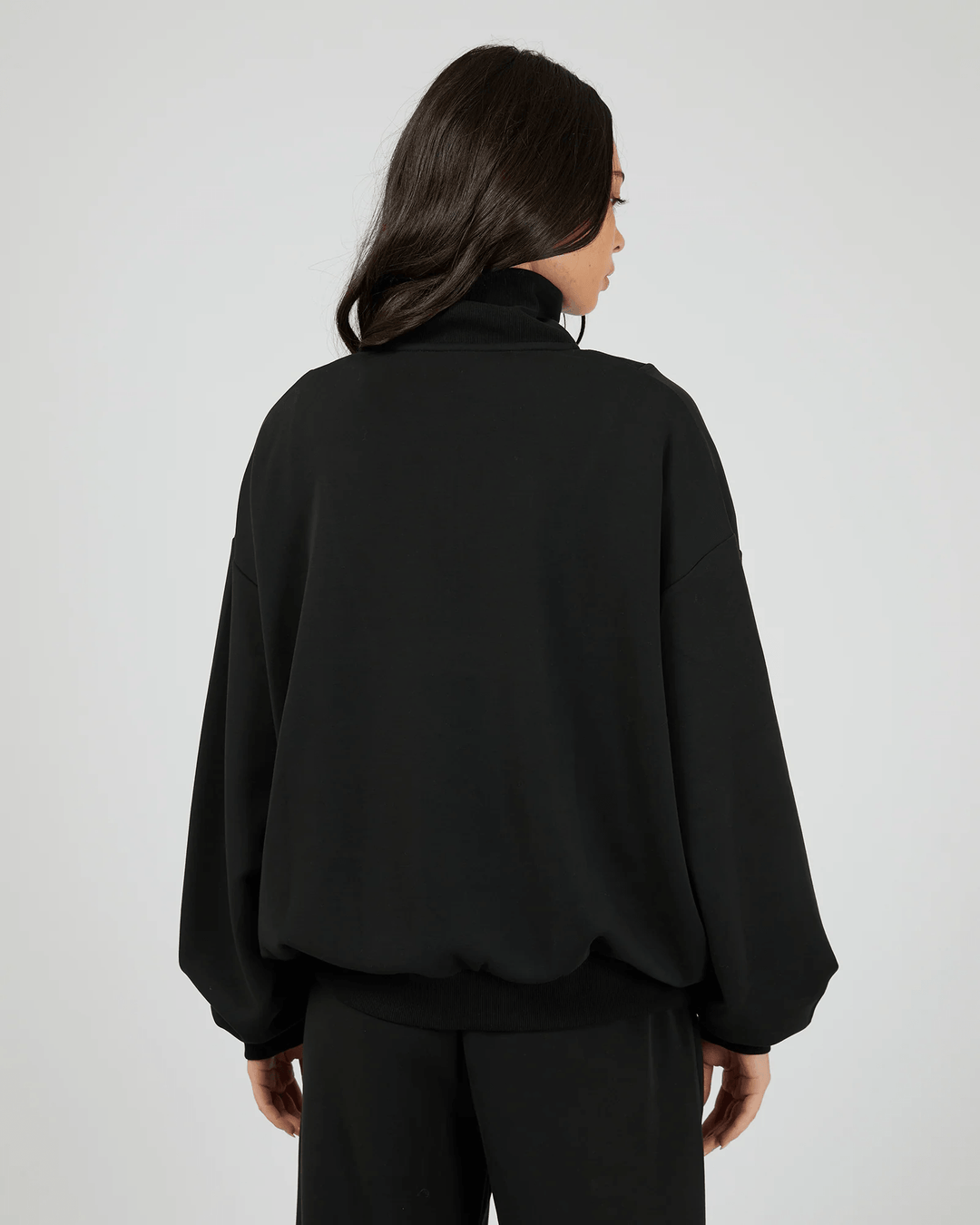 All About Eve - Luxe Active 1/4 Zip Black