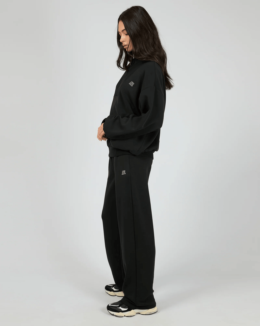 All About Eve - Luxe Active 1/4 Zip Black