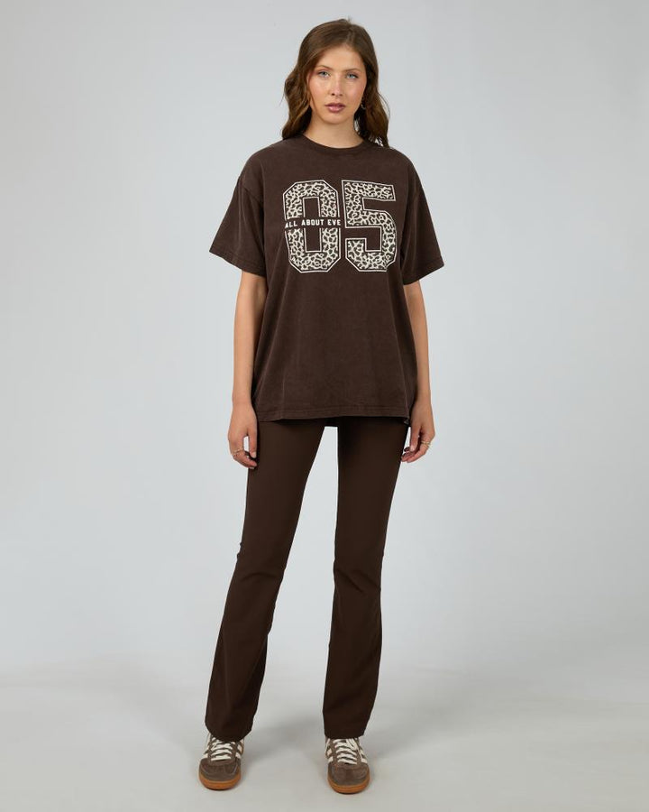 All about Eve - Nico Relaxed Tee Brown