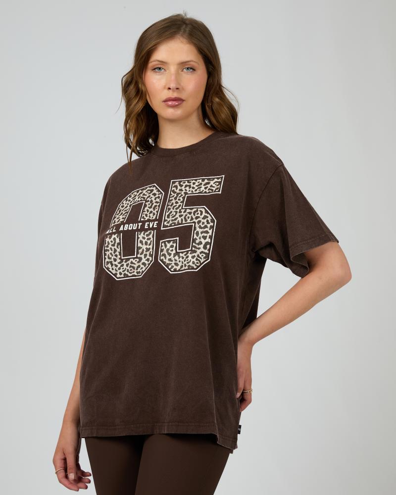 All about Eve - Nico Relaxed Tee Brown