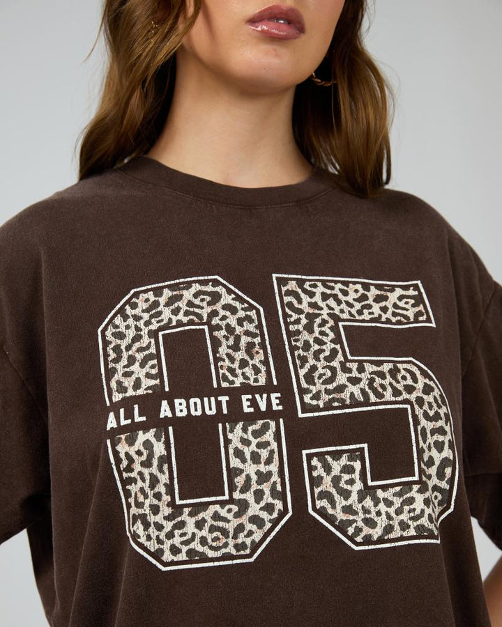 All about Eve - Nico Relaxed Tee Brown