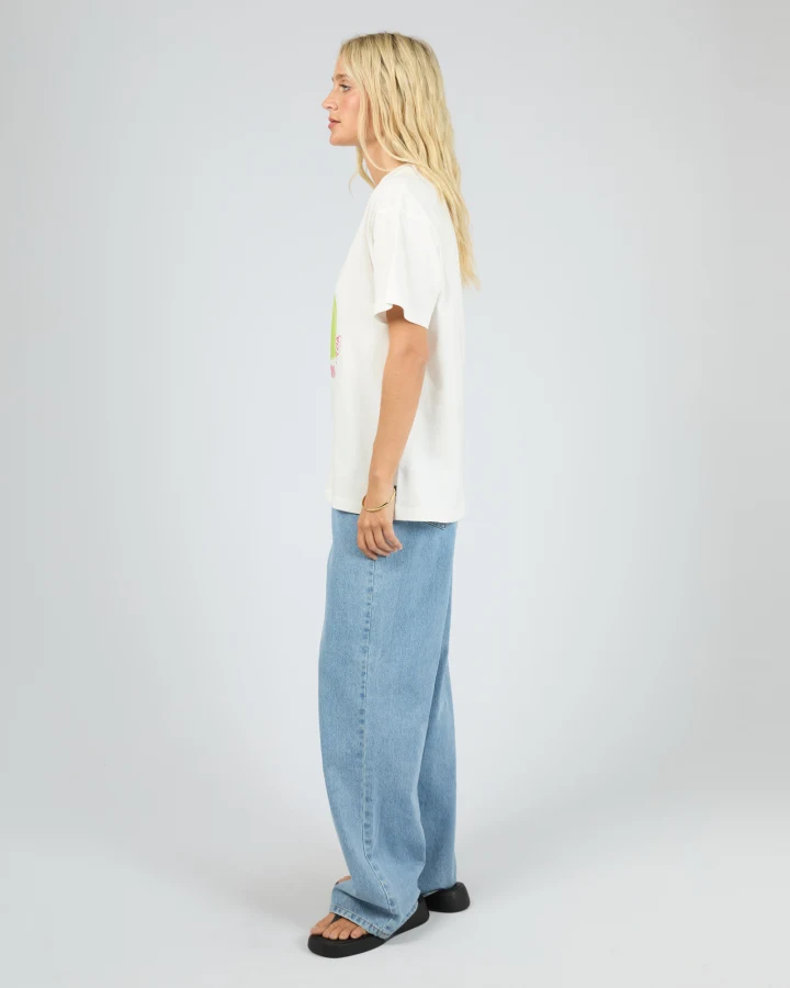 All About Eve - Pina Colada Tee Vintage White