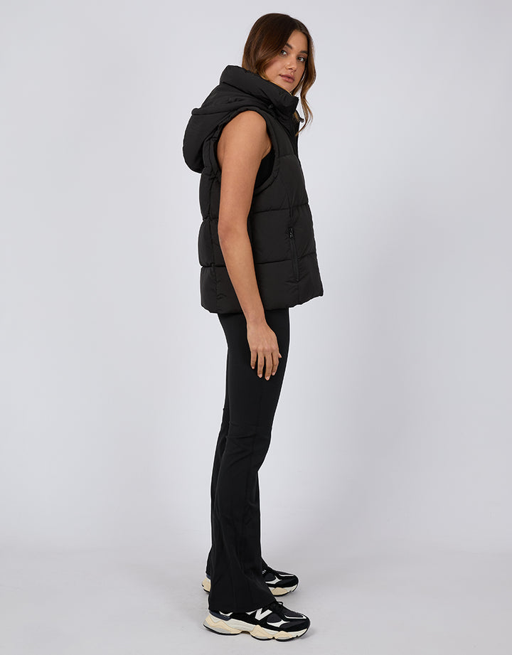 All About Eve - Remi Puffer Vest Black