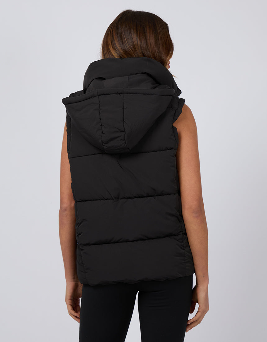All About Eve - Remi Puffer Vest Black