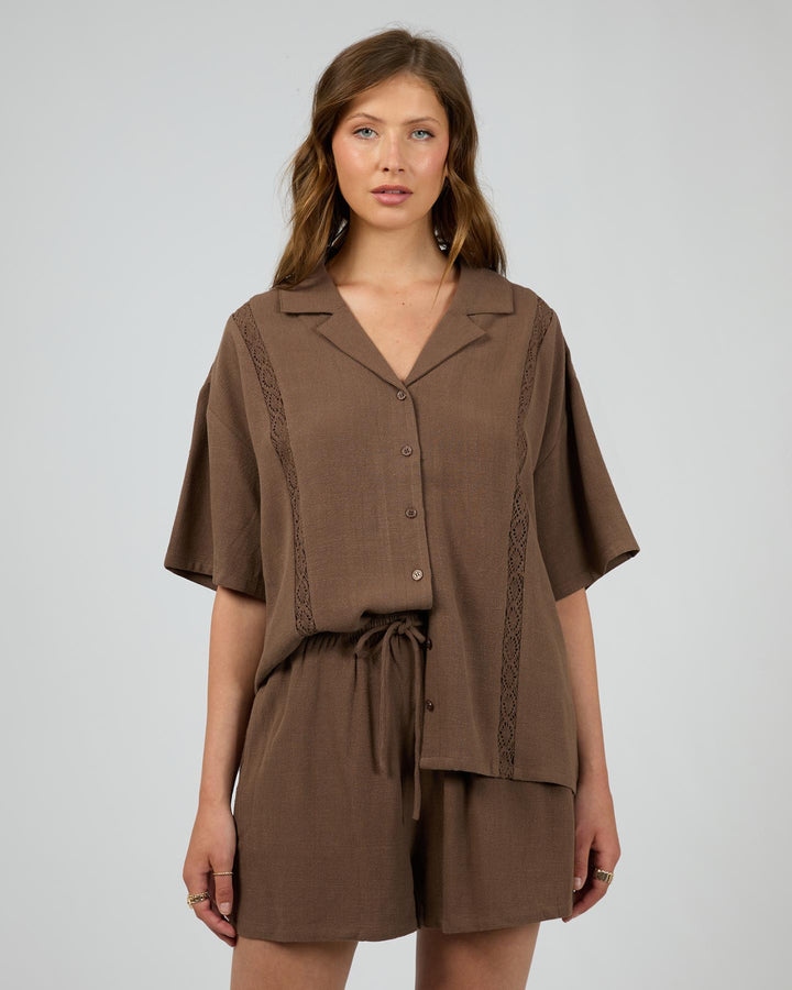 All About Eve - Toledo Shirt Brown