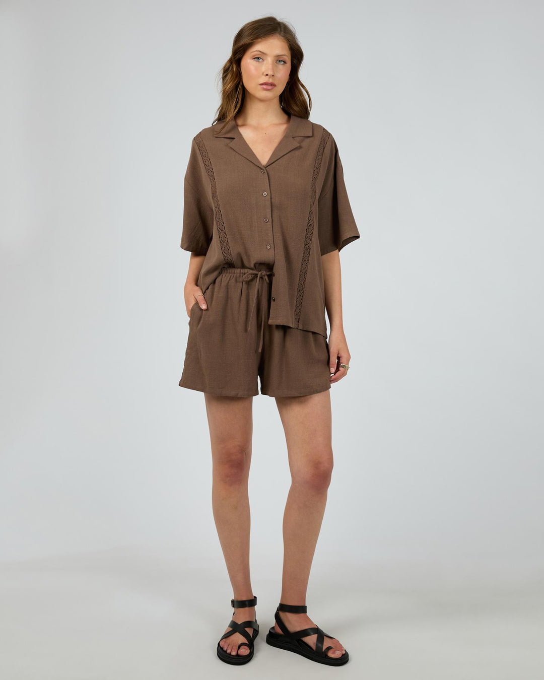 All About Eve - Toledo Shirt Brown