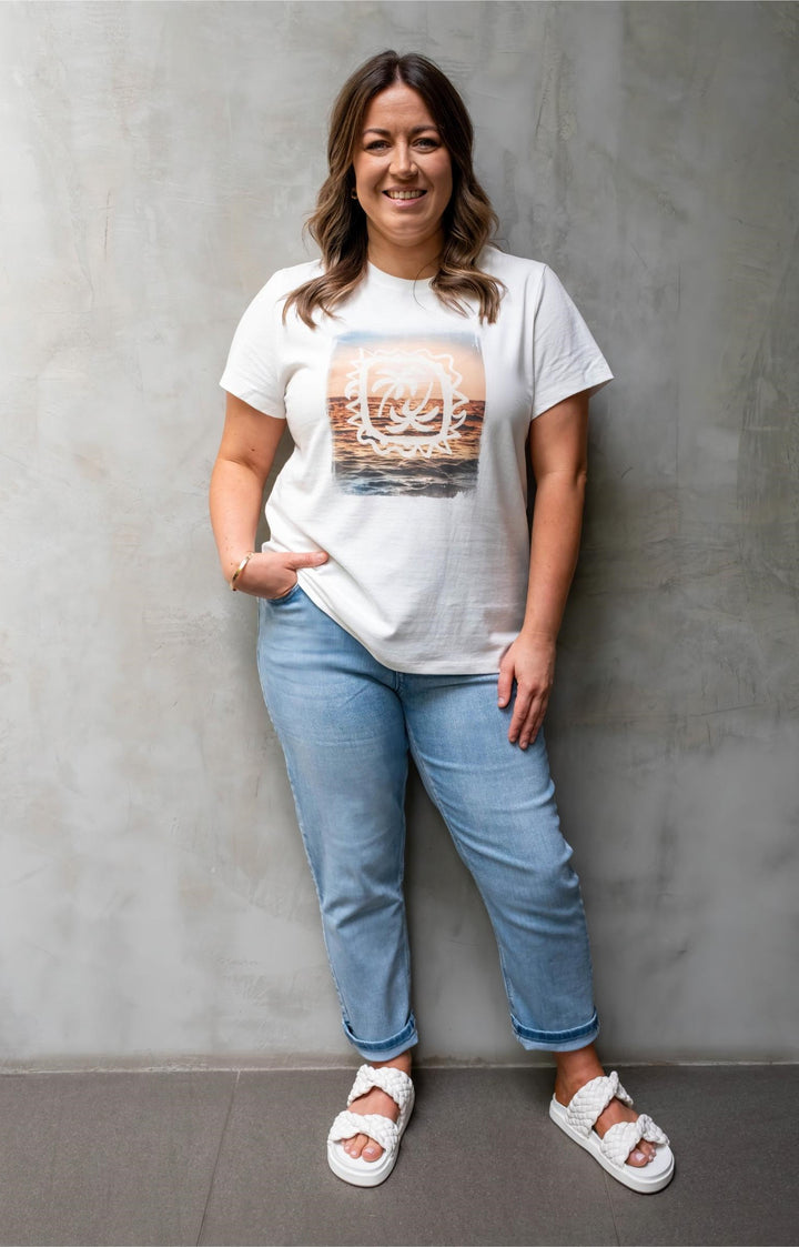 All About Eve - Toledo Daily Tee Vintage White