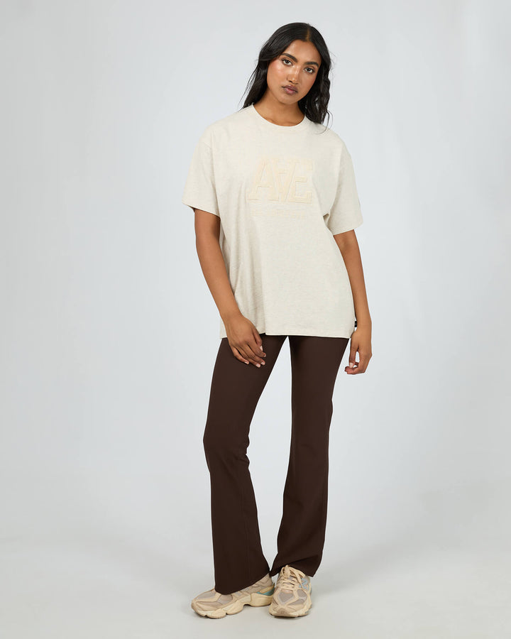 All About Eve - Tonal Oversized Tee Oat