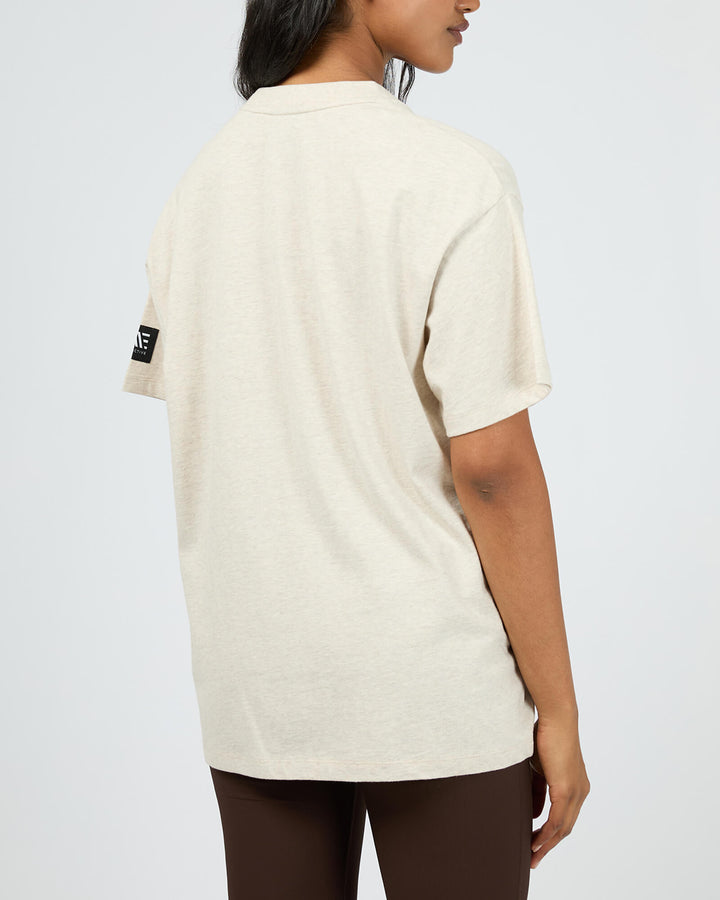 All About Eve - Tonal Oversized Tee Oat