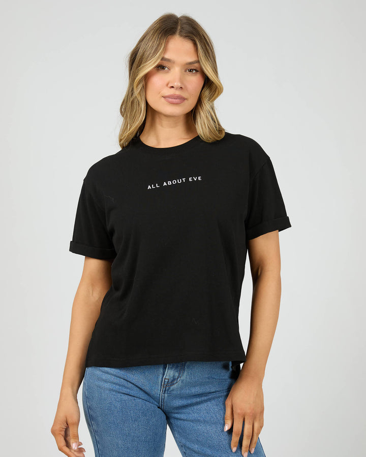 All About Eve - AAE Washed Tee Black