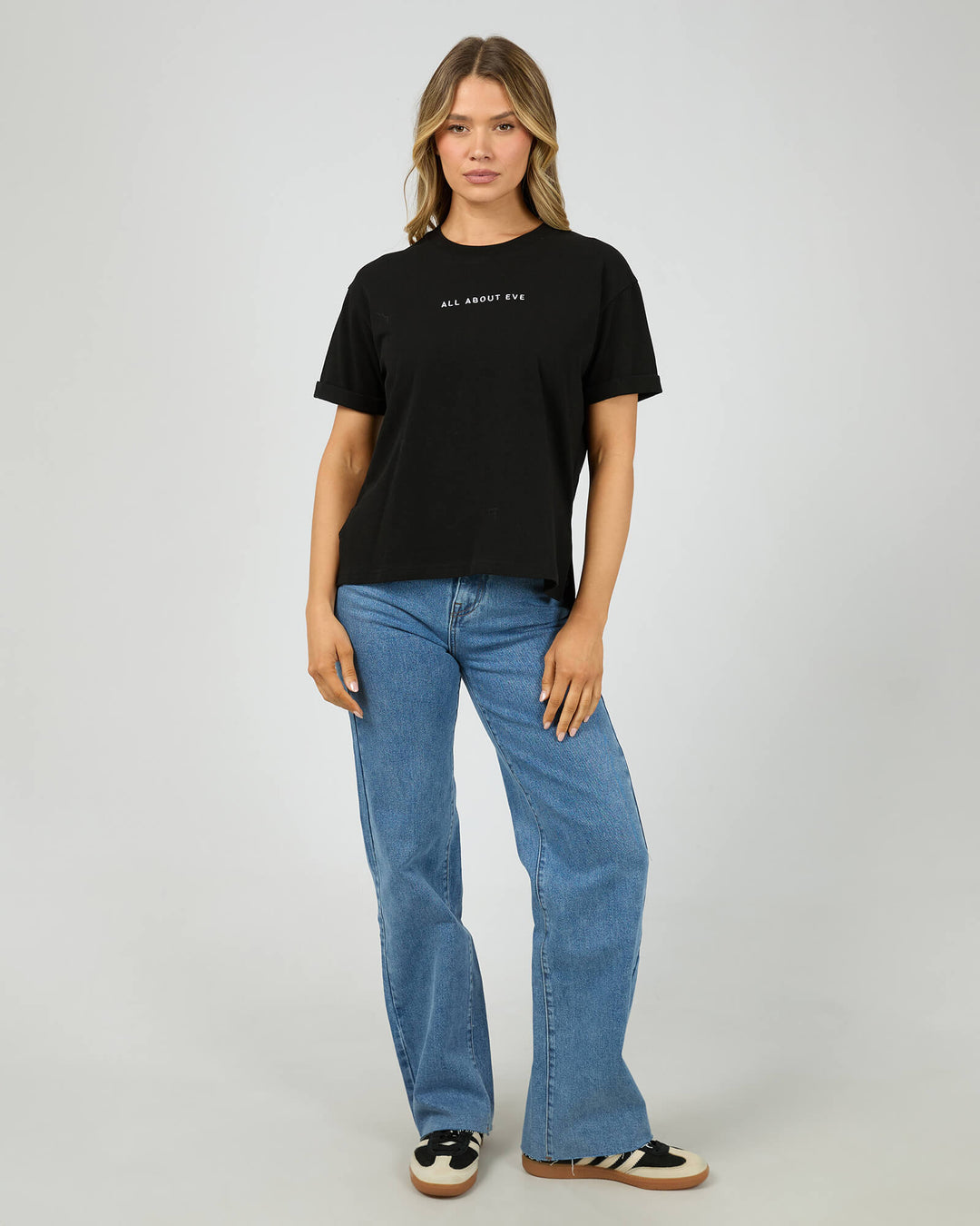 All About Eve - AAE Washed Tee Black