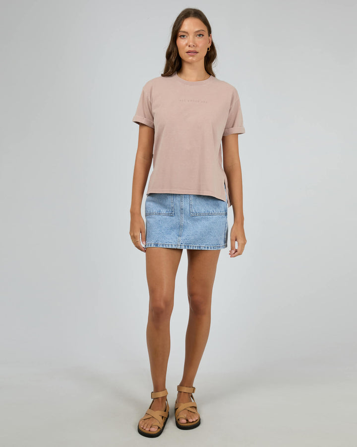 All About Eve - AAE Washed Tee Fawn