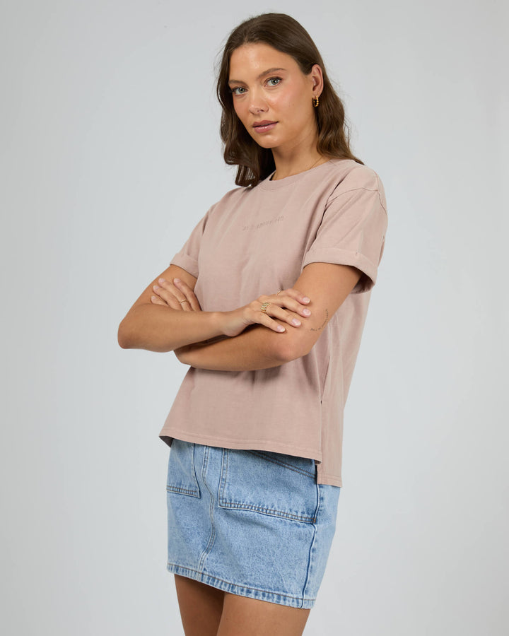 All About Eve - AAE Washed Tee Fawn