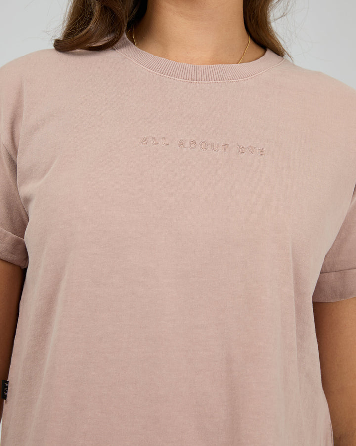 All About Eve - AAE Washed Tee Fawn