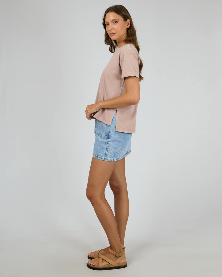 All About Eve - AAE Washed Tee Fawn