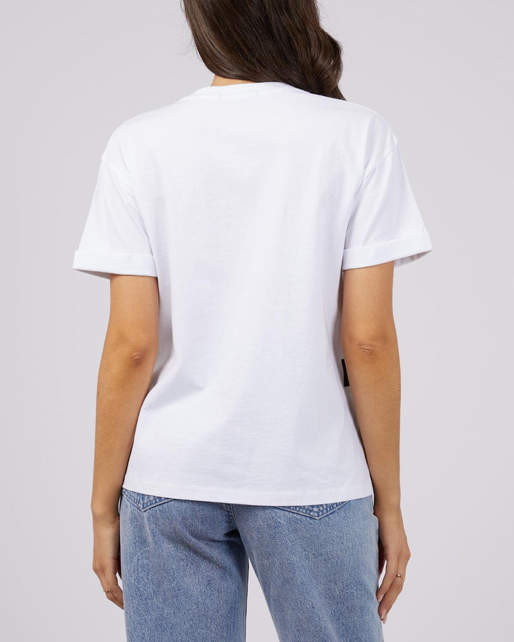 All About Eve - Washed Tee White