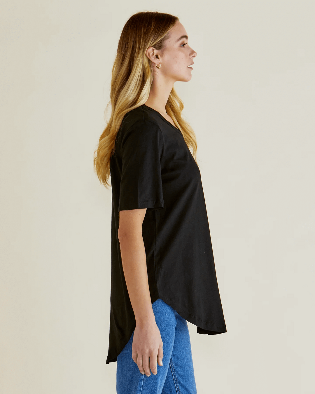 Betty Basics - Ariana Tee Black