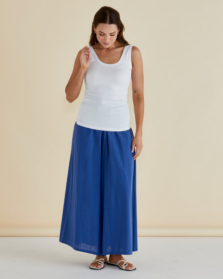 Betty Basics - Emma Scoop Tank White