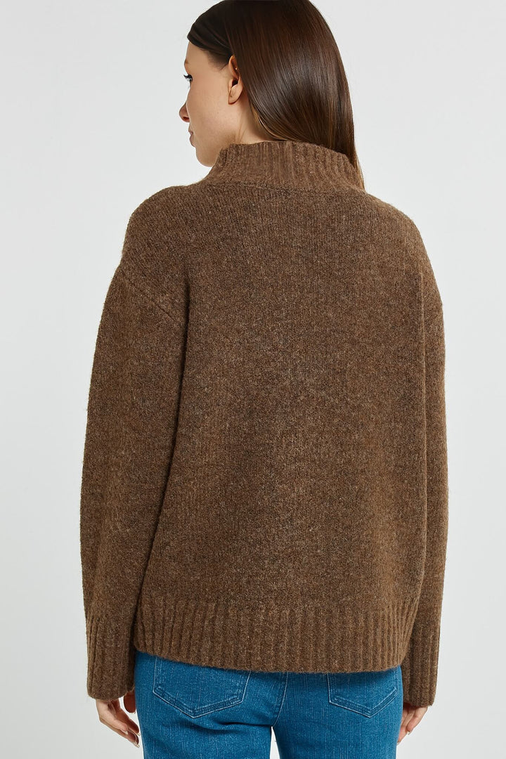 Betty Basics - Lola Jumper Chocolate Brown