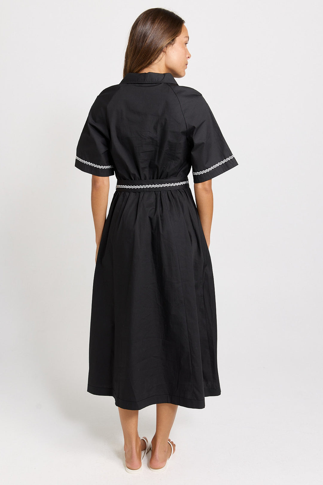 Sass - Lucy Shirt Dress Black