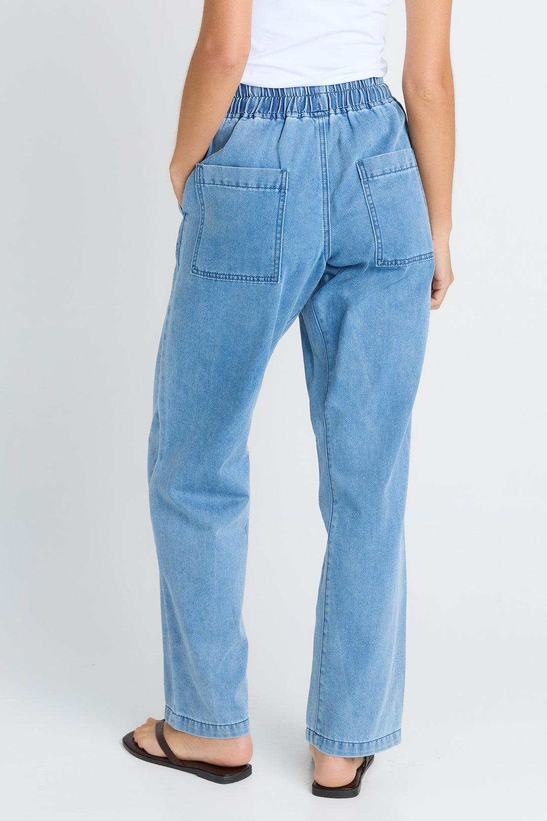 Betty Basics - Quinn Jogger Mid Blue