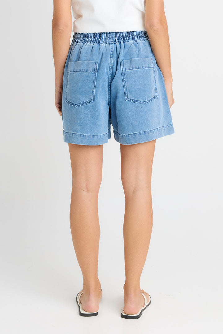 Betty Basics - Quinn Short Mid Blue