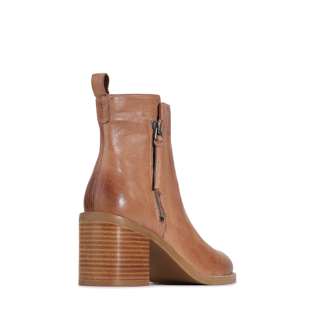EOS - Charity Leather Ankle Boot Latte