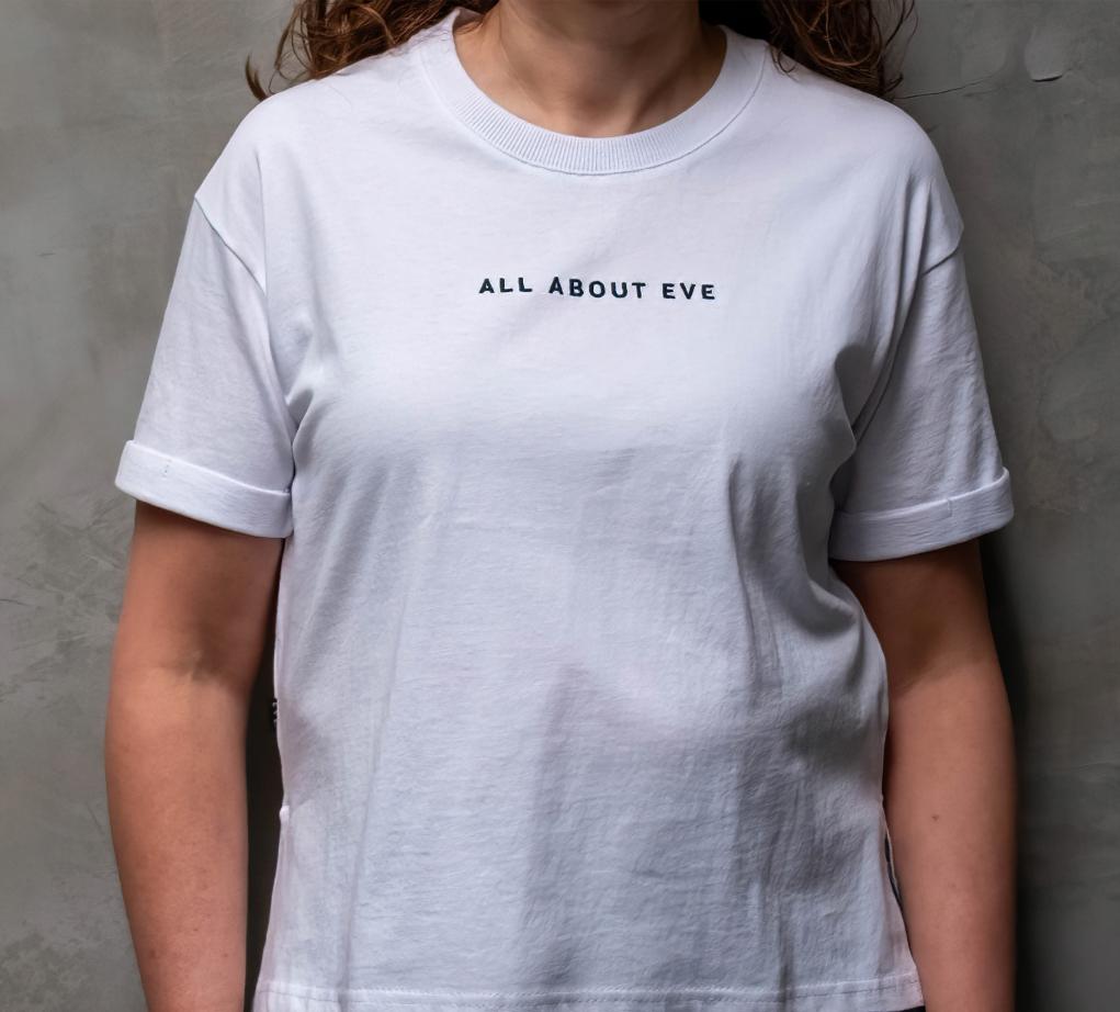 All About Eve - Washed Tee White