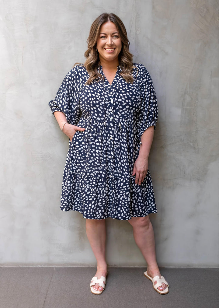 Lauren Dress Navy