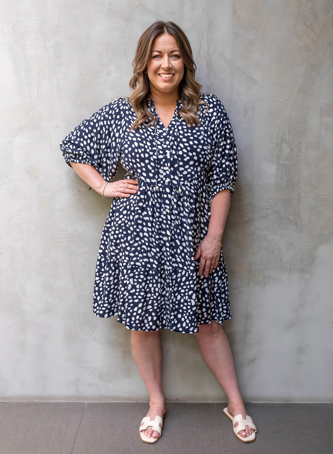 Lauren Dress Navy