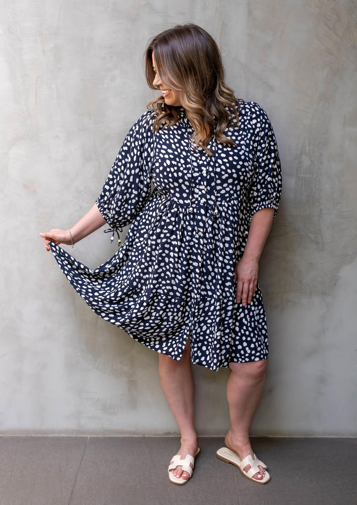 Lauren Dress Navy