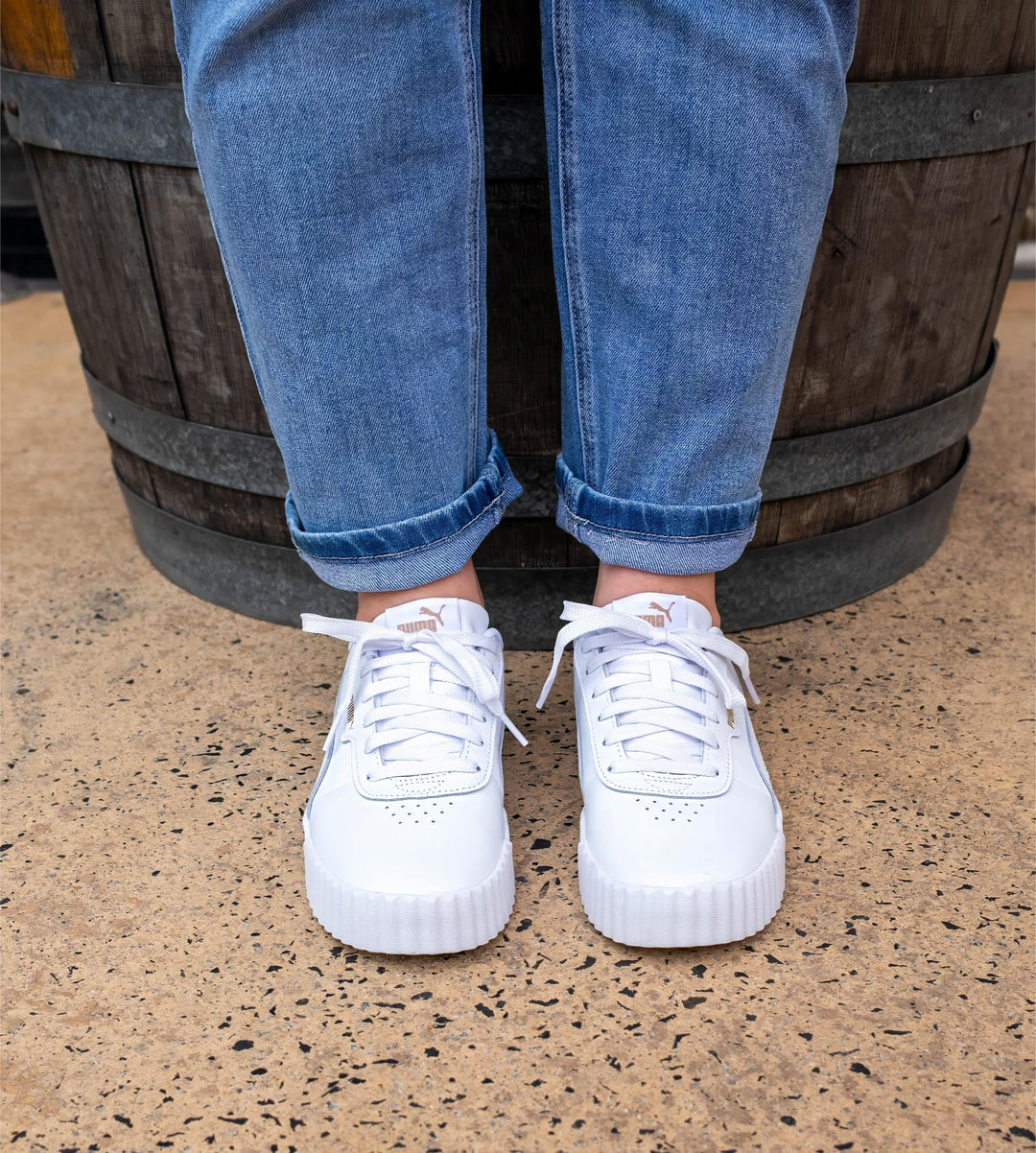 Puma Carina Sneaker White – Little Black Bag