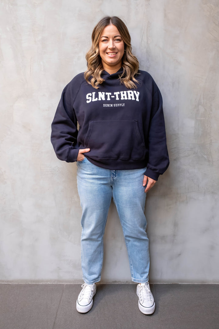 Silent Theory - Focus Hoodie Navy