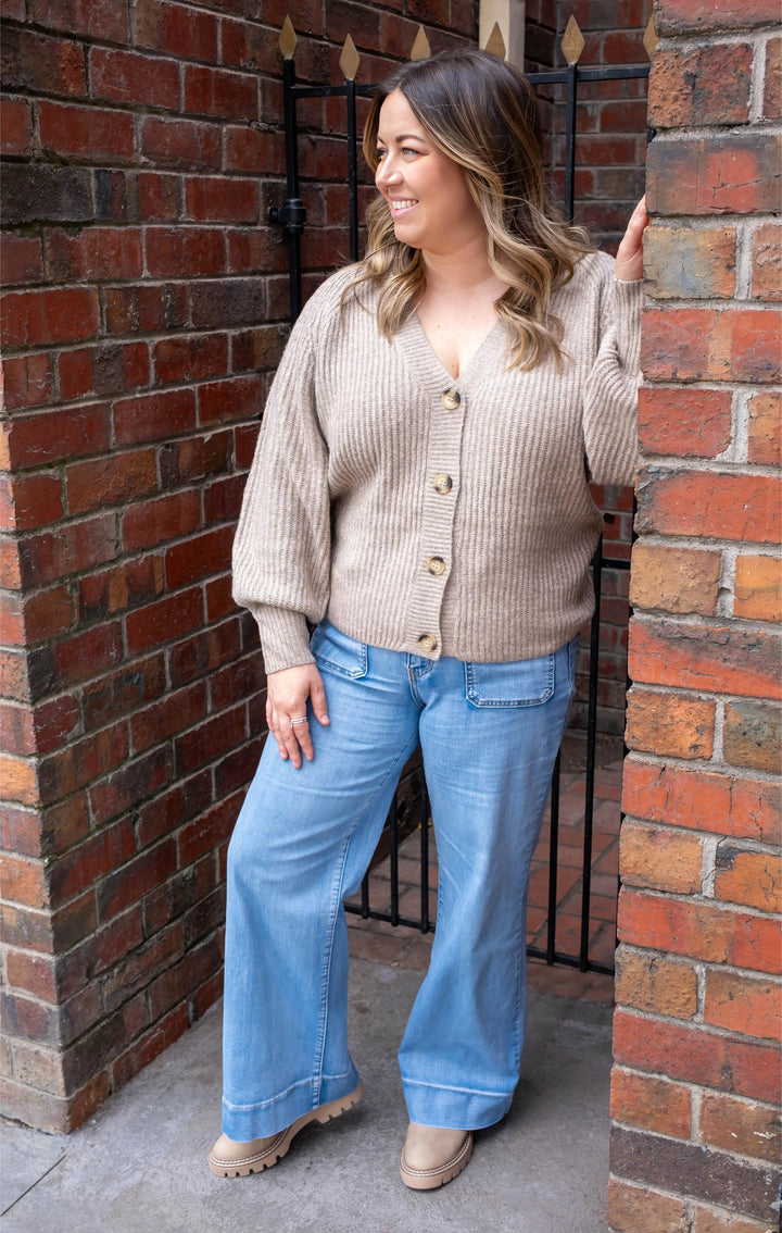 Isle Of Mine - Miru Cardigan Taupe