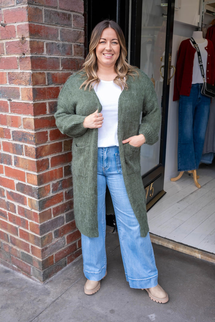 Isle Of Mine - Pallas Cardigan Pine