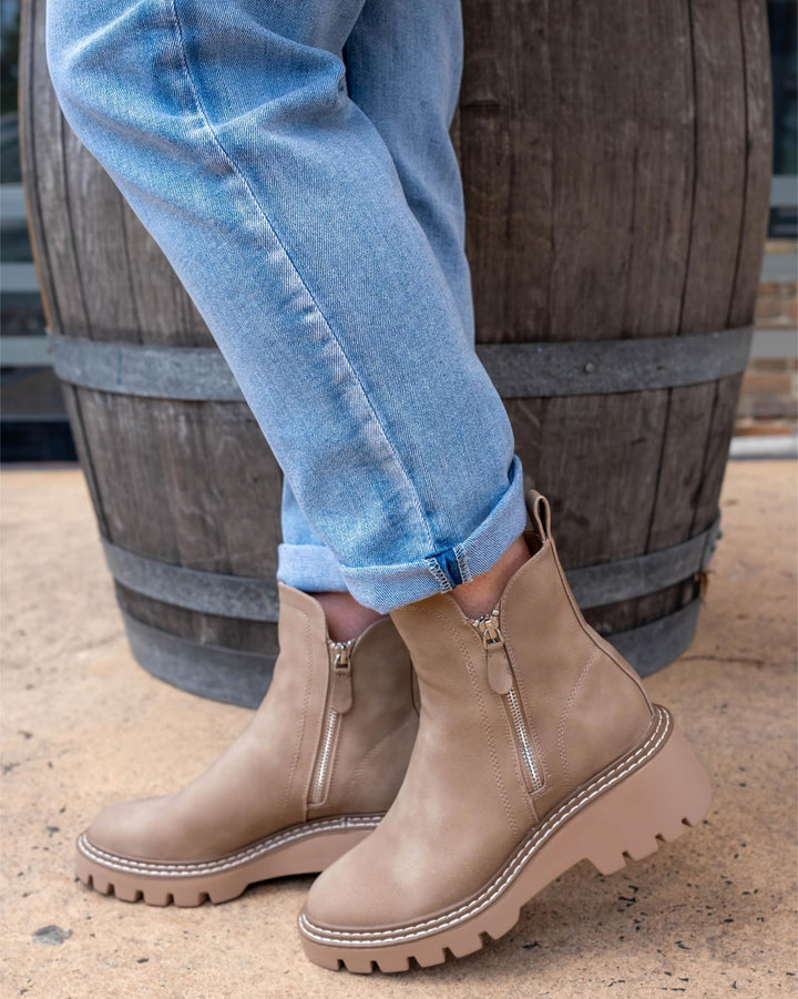 Los Cabos - Vianne Ankle Boot Taupe