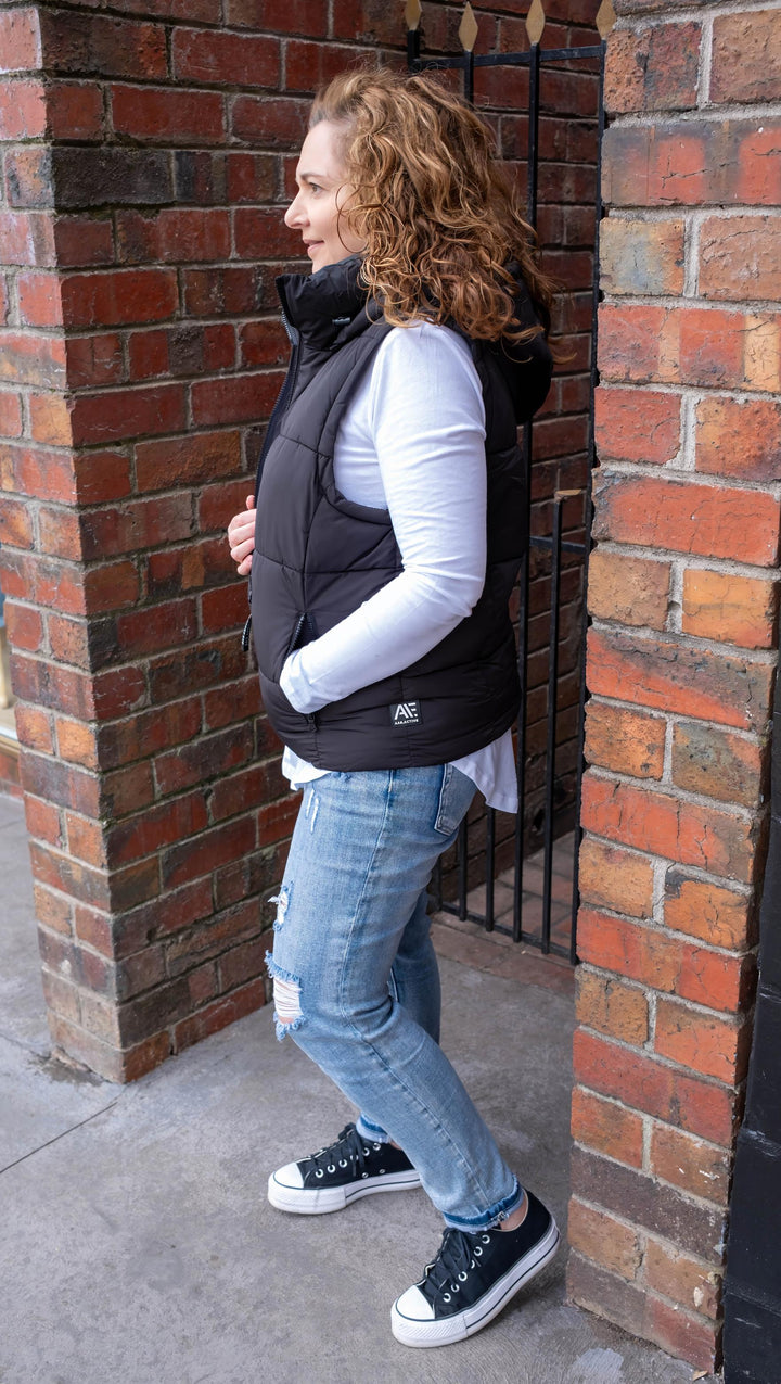 All About Eve - Remi Puffer Vest Black