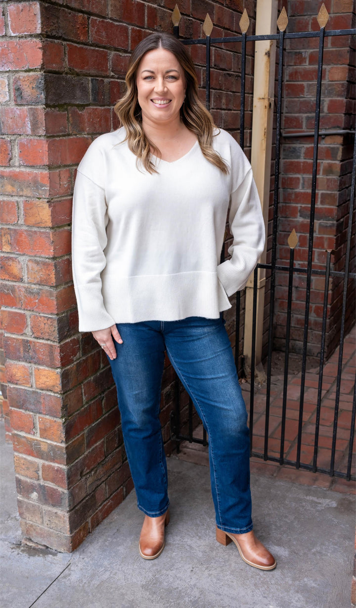 Isle Of Mine - Selene Jumper Ivory